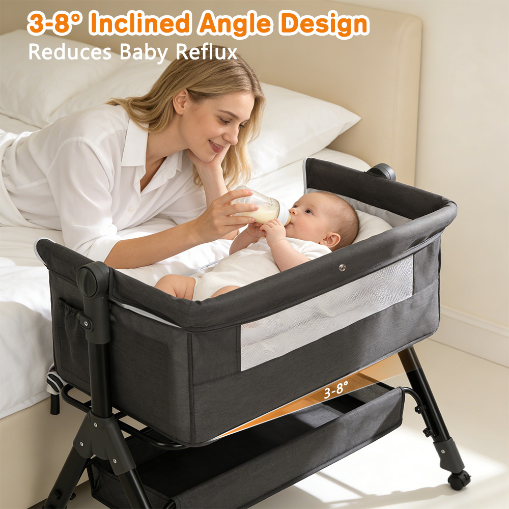 Baby Nursery Hamper - 3 in 1 Baby Bassinet Bedside