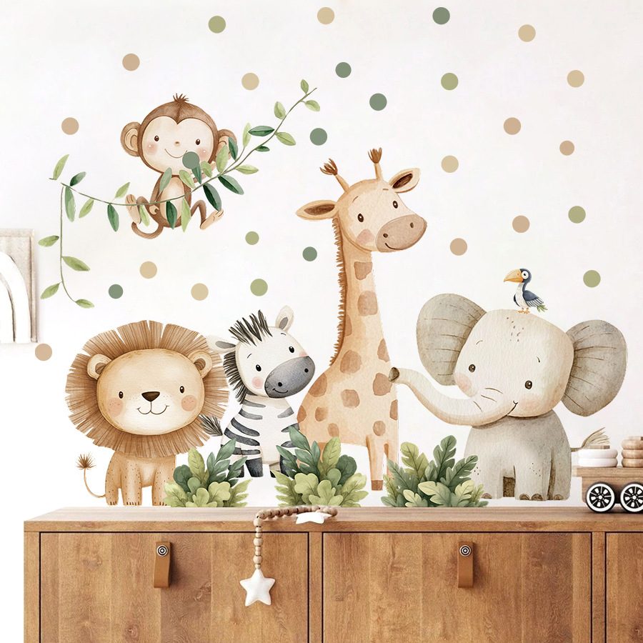 Boho Forest Animals Wall Stick - Baby Nursery Design review and price
