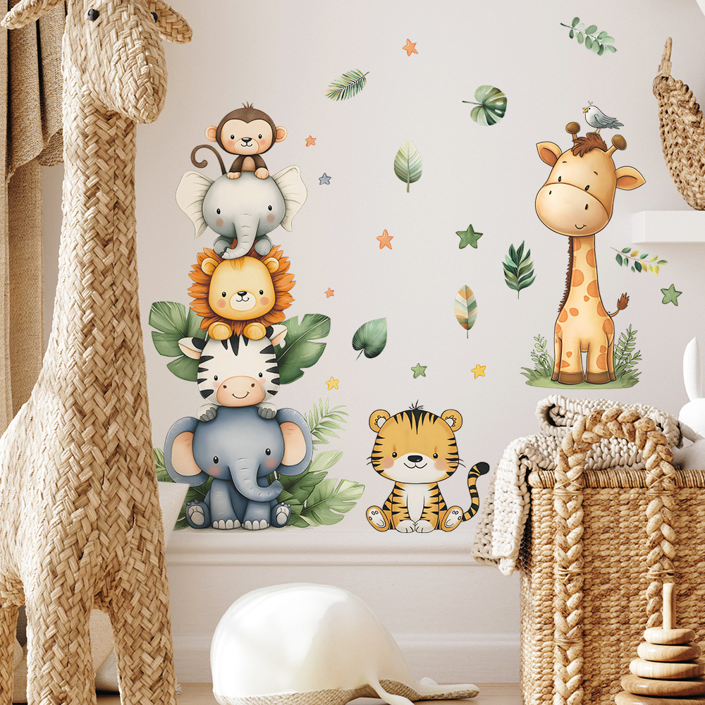 Boho Forest Animals Wall Stick - Baby Nursery Design review and price