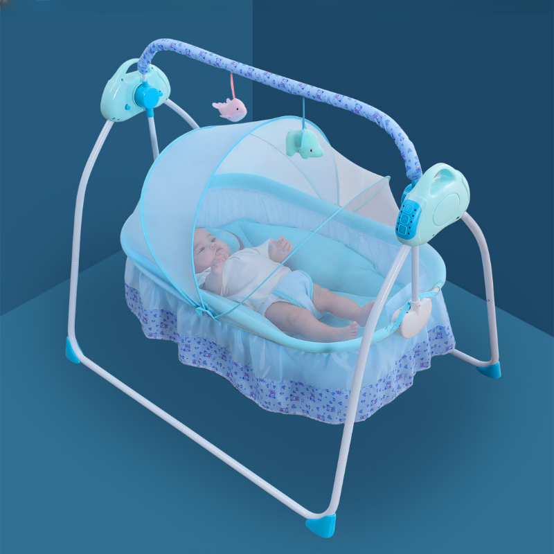Smart Electric Baby Cradle Bed - Baby Nursery Hamper review and price