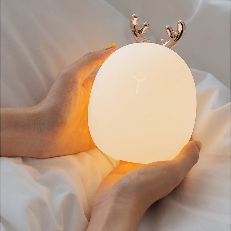 Led Carton Deer Rabbit Silicon - Baby Nursery Light review and price