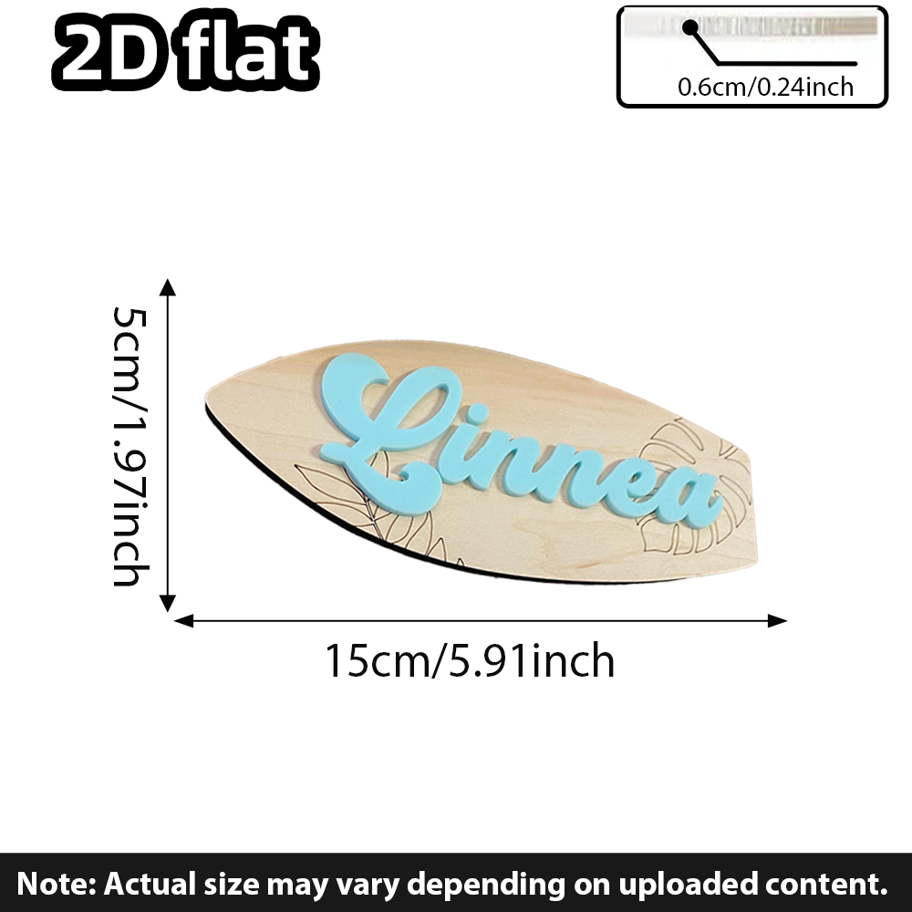 Surfboard Baby Name Signboard  - Baby Nursery Decor review and price