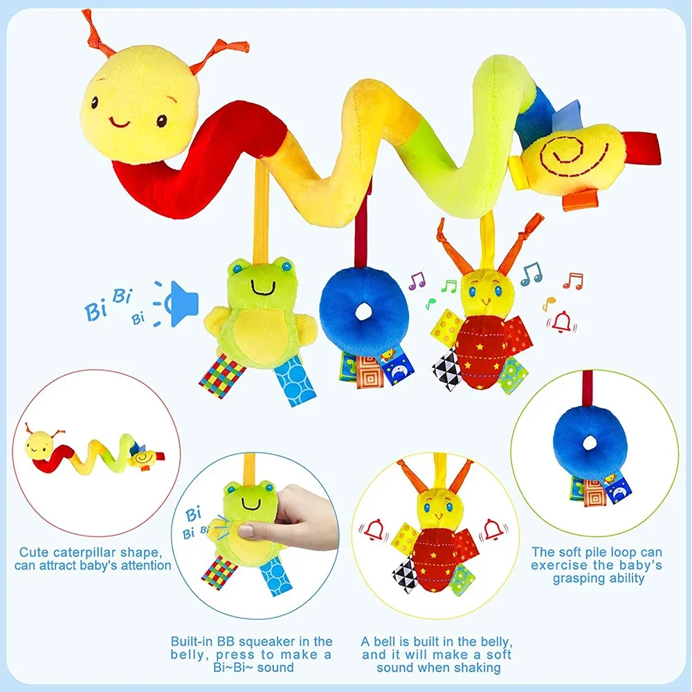 Spiral Stroller Toys Newborn P - Baby Nursery Hamper review and price
