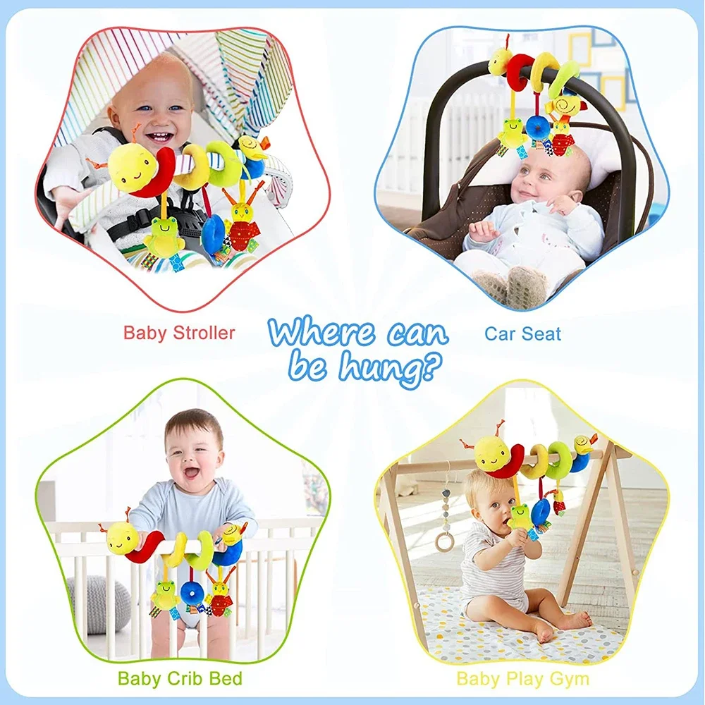 Spiral Stroller Toys Newborn P - Baby Nursery Hamper review and price