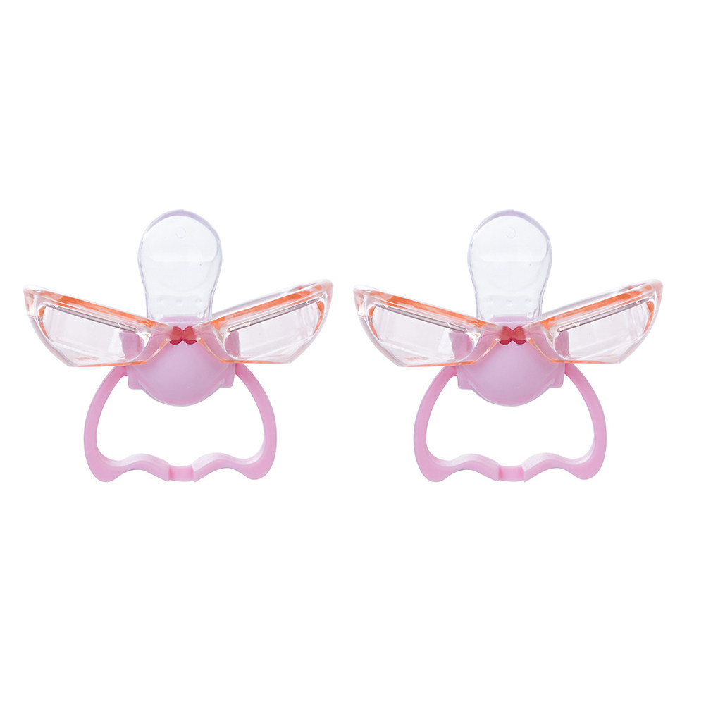 2Pcs Gentle Silicone Pacifier  - Baby Nursery Hospital review and price