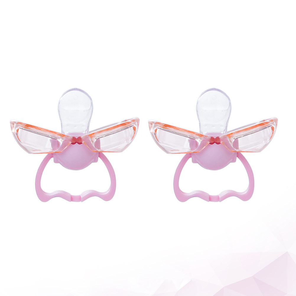 2Pcs Gentle Silicone Pacifier  - Baby Nursery Hospital review and price