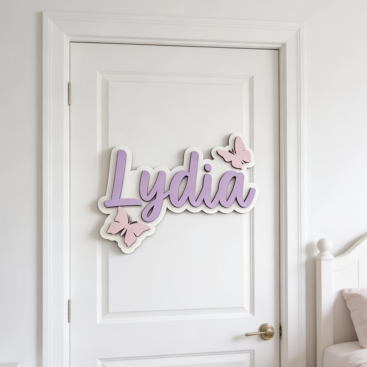 Personalized Blue & Pink Butte - Baby Nursery Decor review and price