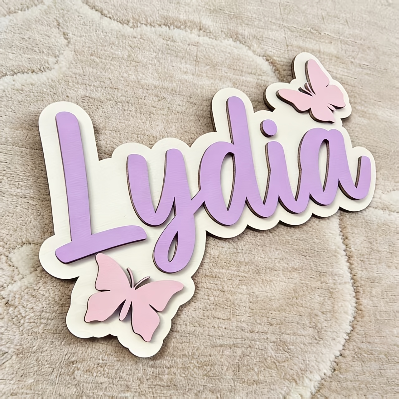 Personalized Blue & Pink Butte - Baby Nursery Decor review and price