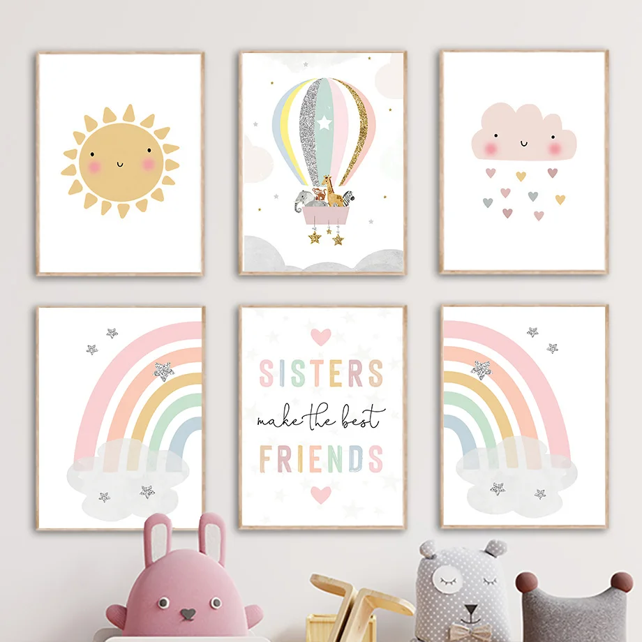 Giraffe Elephant Hot Balloon S - Baby Nursery Design review and price