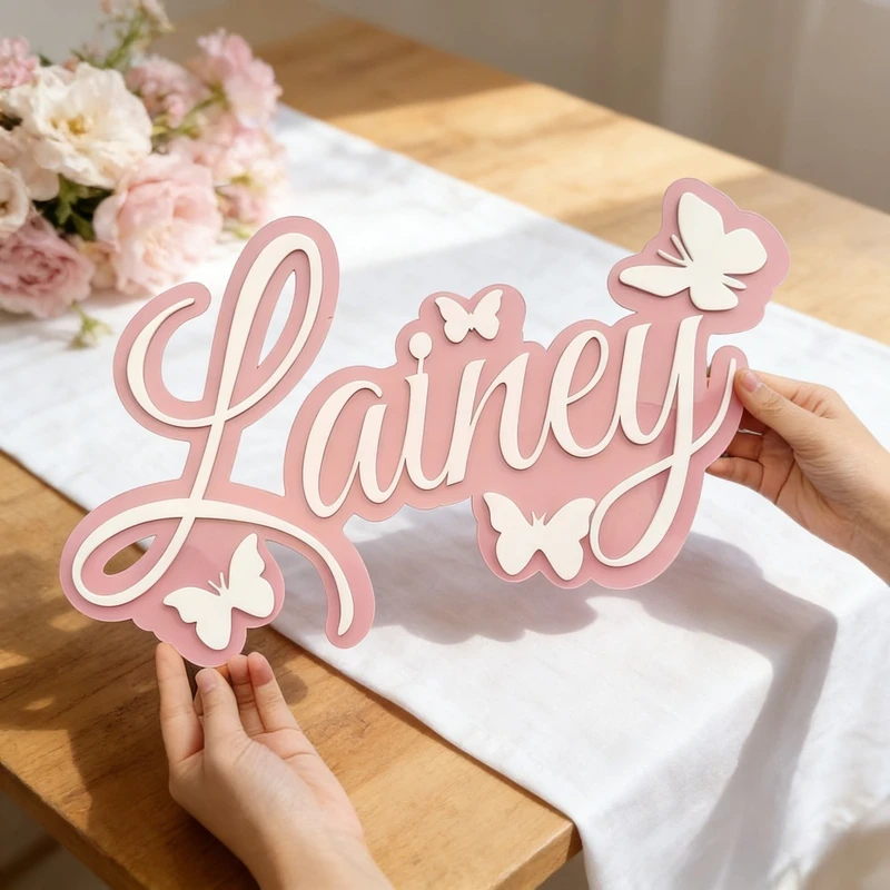 Personalized Baby Name Plaque, - Baby Nursery Decor review and price