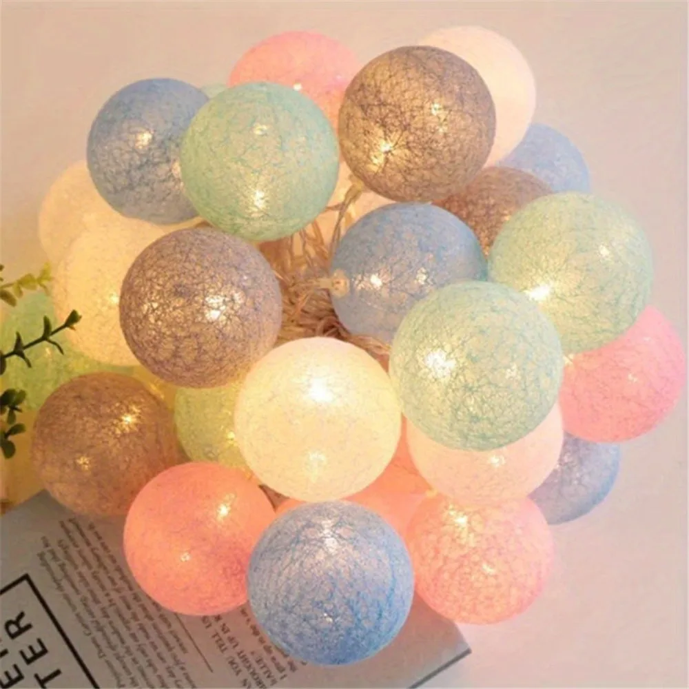 Halloween Cotton Garland Balls - Baby Nursery Light review and price