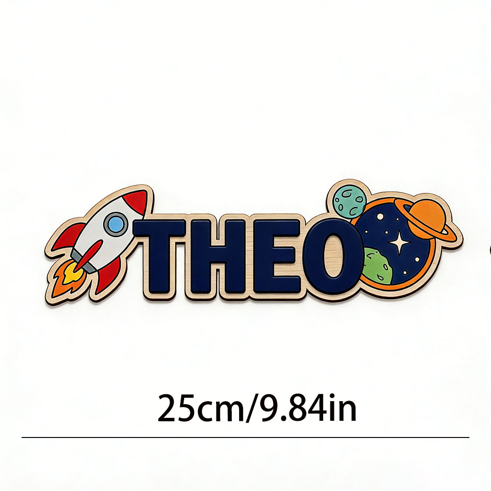 Personalized Space Rocket Name - Baby Nursery Decor review and price