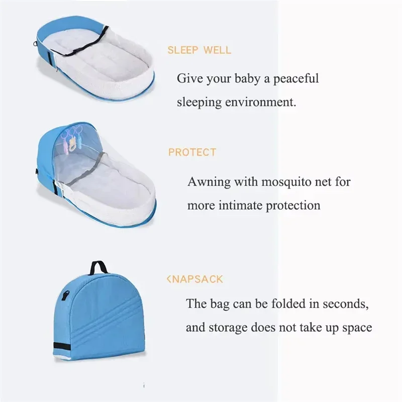 Foldable Portable Newborn Baby - Baby Nursery Hamper review and price