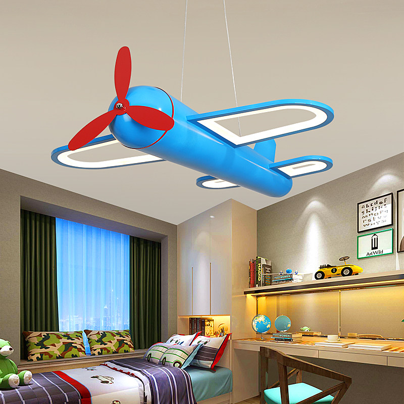 Creative Blue Yellow Airplane  - Baby Nursery Light review and price