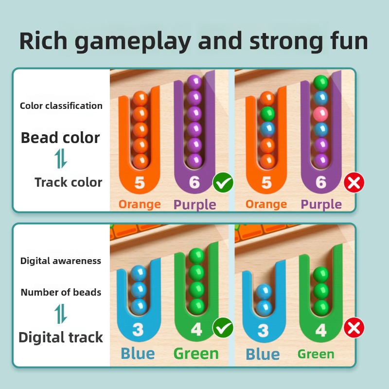 Magnetic Color and Number Maze - Baby Nursery Games review and price