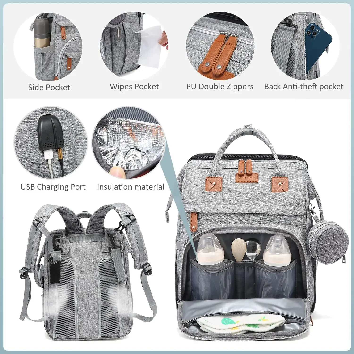 New Baby Nappy Changing Bags C - Baby Nursery Hamper review and price