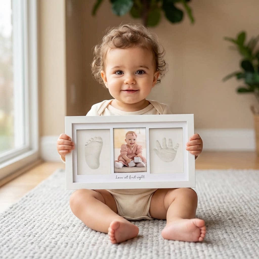 Baby Handprint Footprint Clay  - Baby Nursery Design review and price
