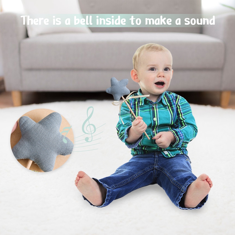 1PC Baby Rattle Toy Beech Wood - Baby Nursery Hospital review and price
