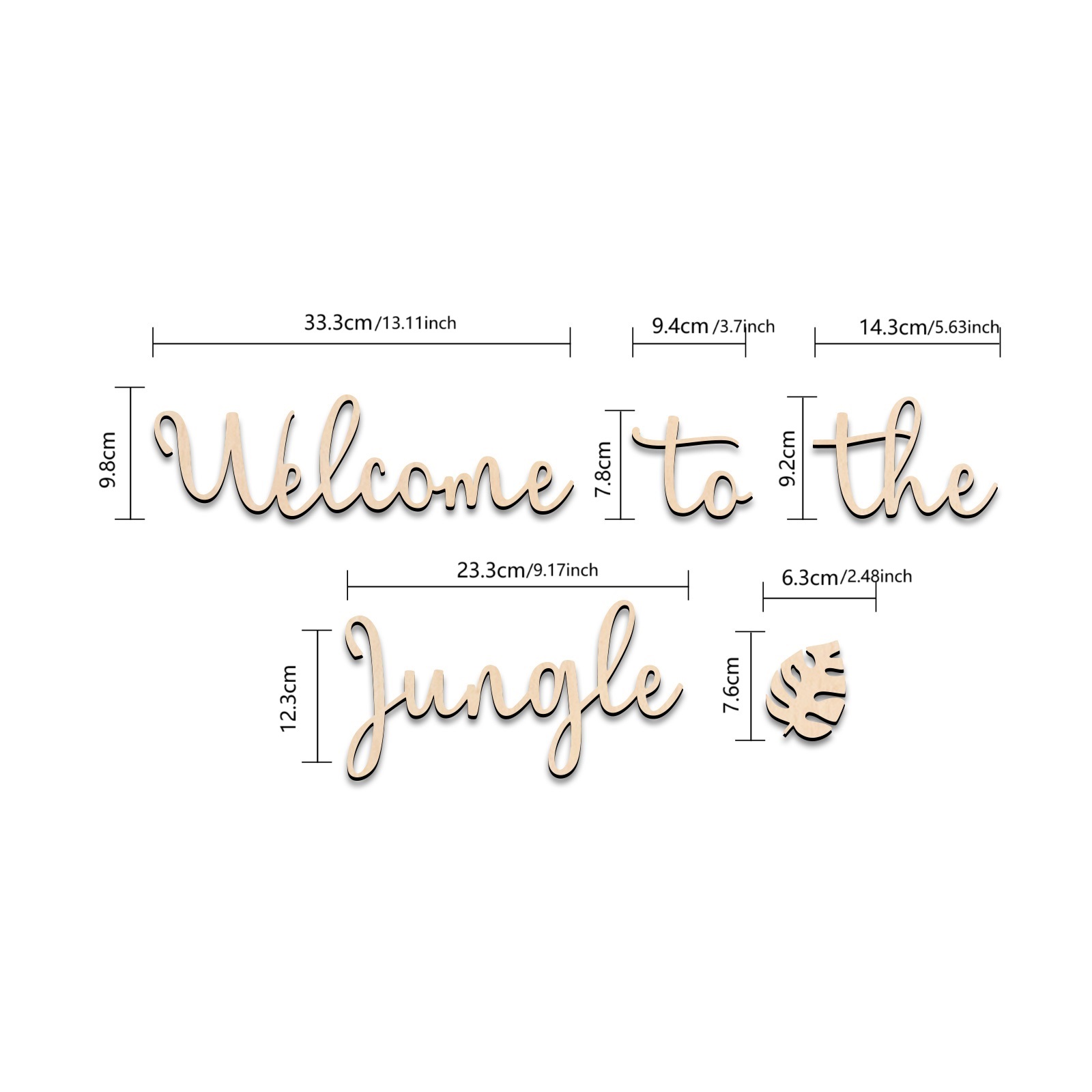 Welcome to the Jungle Wooden S - Baby Nursery Design review and price