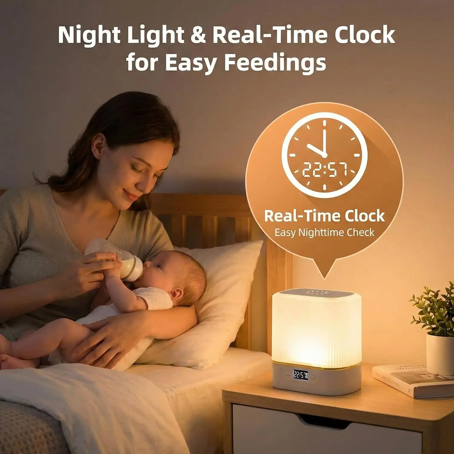 LED Night Light Bedside Lamp,T - Baby Nursery Light review and price