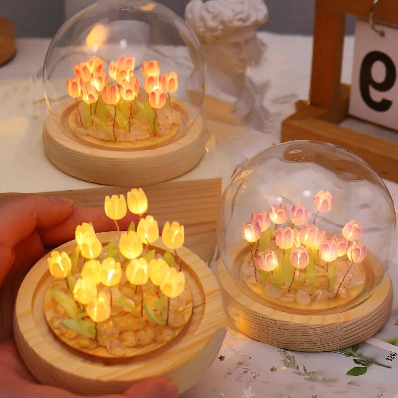 Artificial Tulip Flower Night  - Baby Nursery Light review and price