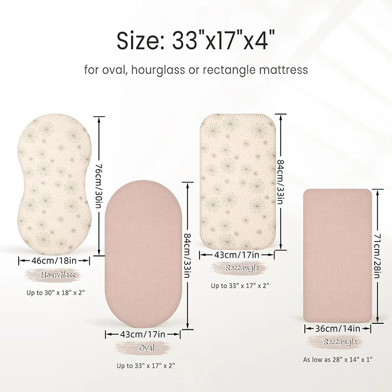 Muslin Bassinet Sheets for Bab - Baby Nursery Hamper review and price