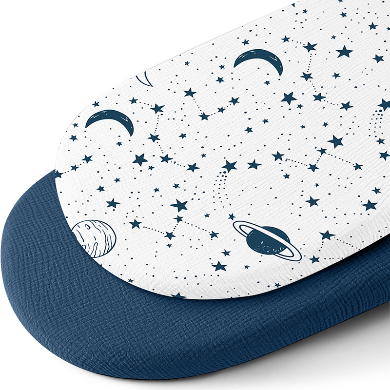 Muslin Bassinet Sheets for Bab - Baby Nursery Hamper review and price