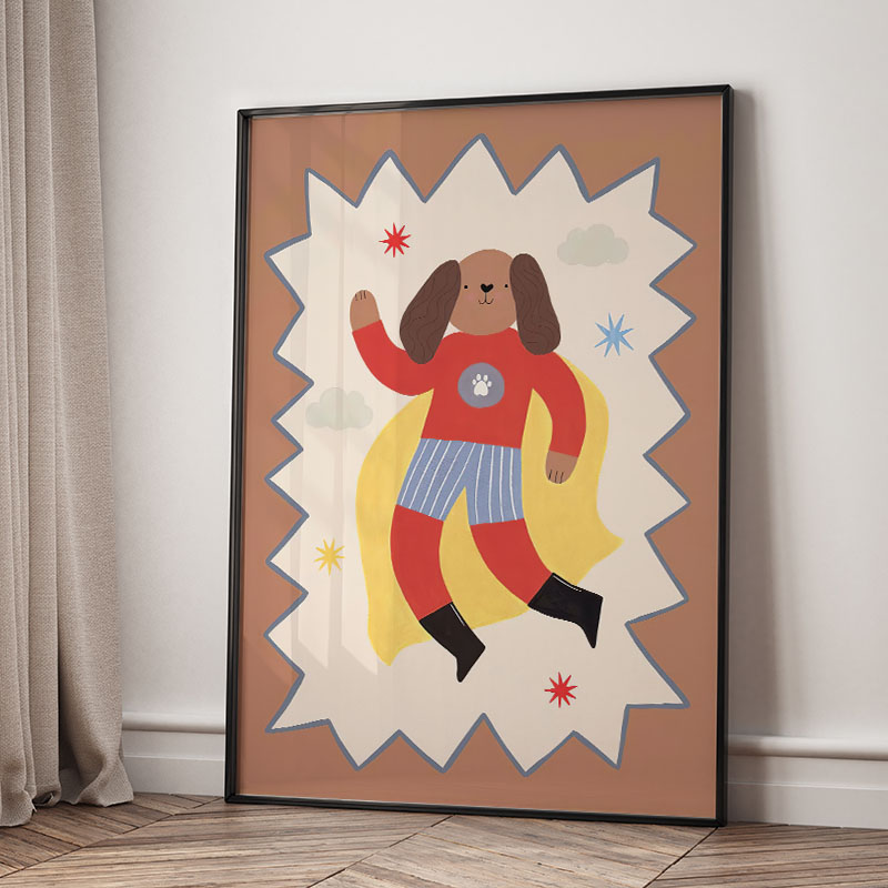 Funny Cartoon Super Cool Kid N - Baby Nursery Design review and price