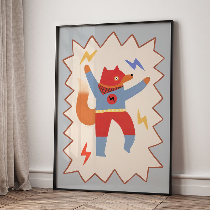 Funny Cartoon Super Cool Kid N - Baby Nursery Design review and price