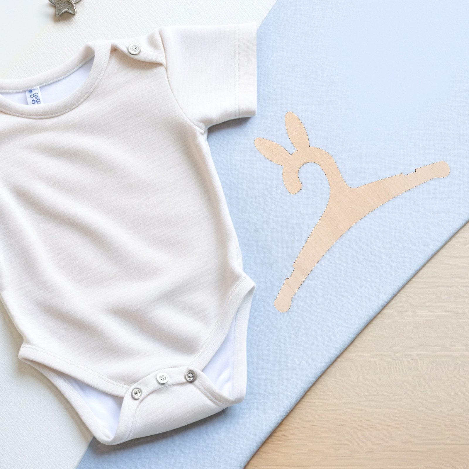 5Pcs DIY Wooden Baby Clothes H - Baby Nursery Decor review and price